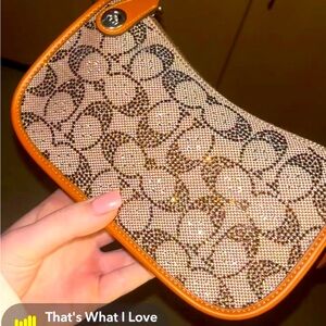 COACH CRYSTAL SWINGER